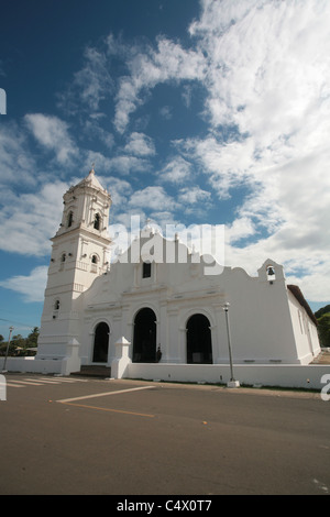 Église de Santiago Apostol, Nata de los Caballeros, Province de Cocle, Panama Banque D'Images