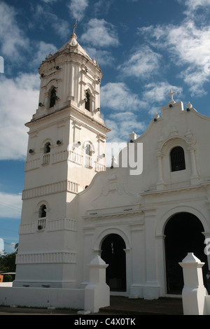 Église de Santiago Apostol, Nata de los Caballeros, Province de Cocle, Panama Banque D'Images