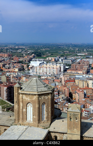 Cathédrale Santa Maria de la Seu Vella, Lleida, Catalogne, Espagne Banque D'Images