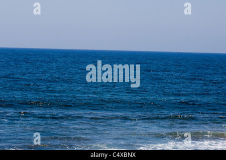 La mer Méditerranée à Pafos Chypre Banque D'Images