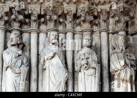 Cathédrale de Santa Maria, Tui, Galice, Espagne Banque D'Images