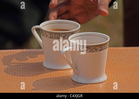 Close-up d'une tasse de thé Banque D'Images