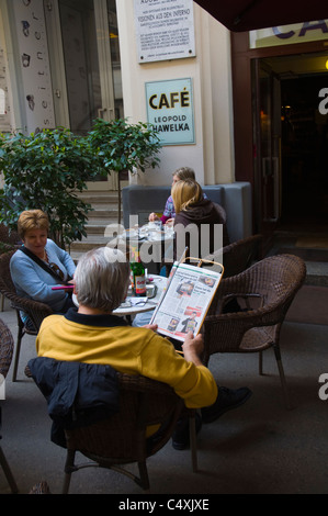 Café Leopold Hawelka exterior Innere Stadt Vienne Autriche Europe centrale Banque D'Images