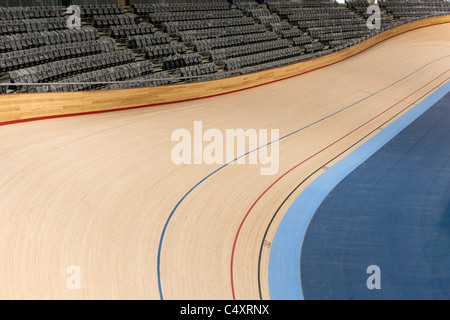 Près de la piste cyclable au vélodrome olympique de Londres, 2012 Banque D'Images