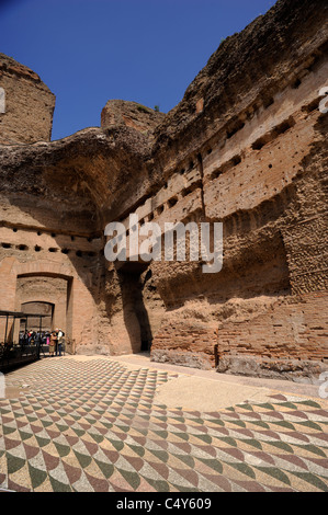 Italie, Rome, terme di Caracalla, thermes romains Banque D'Images