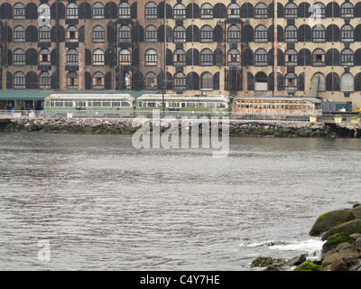 Docks Red Hook Brooklyn New York Banque D'Images