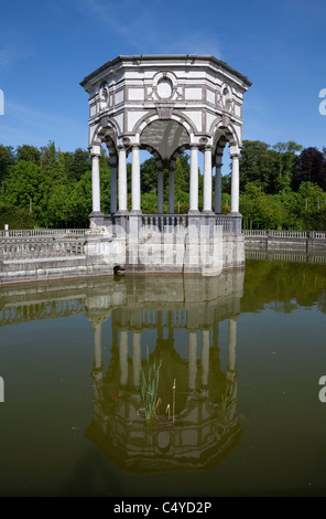 Le Temple d'Hercule, le parc d'Enghien, Hainaut, Wallonie, Belgique, Europe Banque D'Images