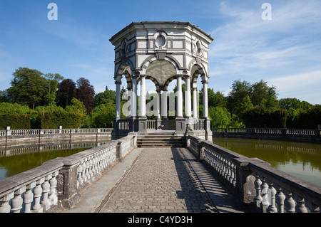 Le Temple d'Hercule, le parc d'Enghien, Hainaut, Wallonie, Belgique, Europe Banque D'Images