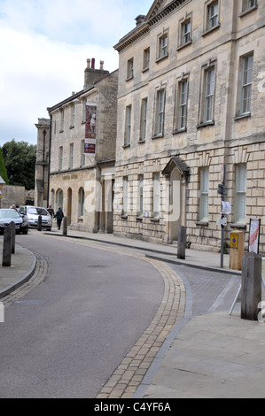 Un plan de profil de la Corinium museum de Cirencester gloucestershire angleterre,uk Banque D'Images