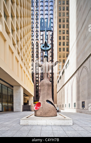 Joan Miró Chicago, Illinois Banque D'Images