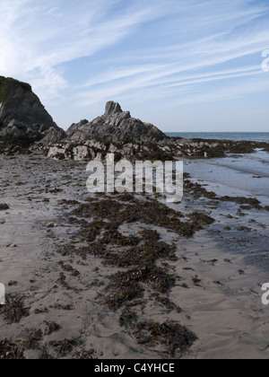 Lee bay ilfracombe devon england uk Banque D'Images