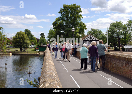 Le Tramway Pont, Stratford-upon-Avon, Royaume-Uni Banque D'Images