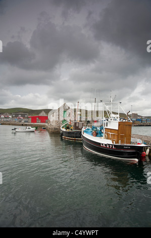 Hay's Dock en face du musée de Lerwick, îles Shetland, en Écosse. 7362 SCO Banque D'Images