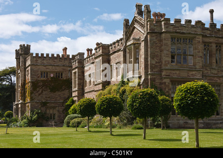 Hampton Court, l'espoir sous Dinmore, Leominster, Herefordshire, Angleterre Banque D'Images