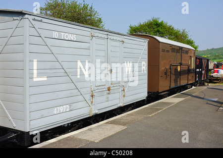 Et gloucestershire warwickshire railway station salue Banque D'Images