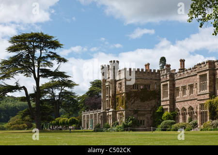 Hampton Court, l'espoir sous Dinmore, Leominster, Herefordshire, Angleterre Banque D'Images