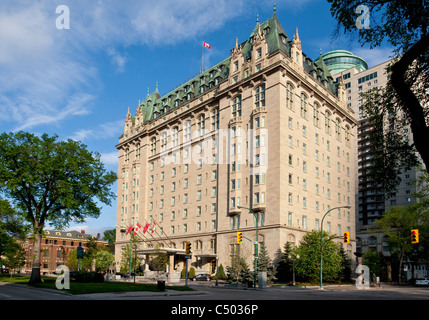 Hôtel Fort Garry est photographié à Winnipeg Banque D'Images