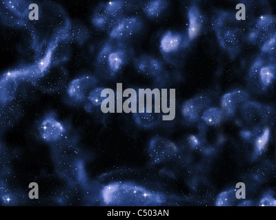 Étoiles - ciel Banque D'Images