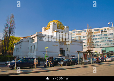 Mourir la sécession extérieur de l'immeuble place Karlsplatz Vienne Autriche Europe centrale Banque D'Images