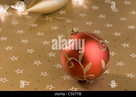 Boules de Noël Banque D'Images