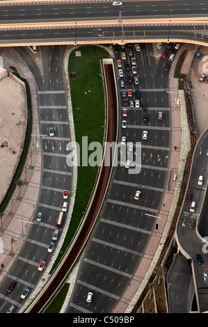 Voitures à Dubaï Banque D'Images