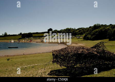 Lac Wimbleball, Exmoor, Somerset, England UK Banque D'Images