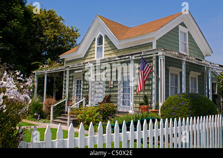 Maison de plage de style Cape Cod Banque D'Images