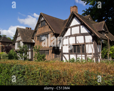 Selly Manor à Bournville, Birmingham L'un des plus vieux bâtiments dans le pays Banque D'Images
