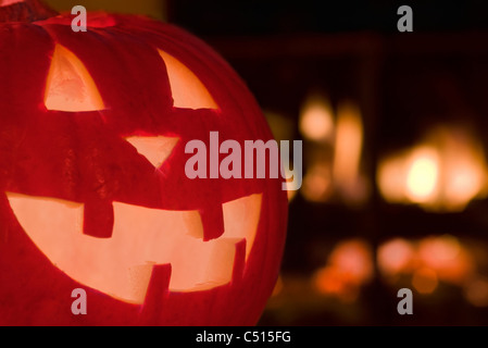 Jack o ' Lantern Banque D'Images