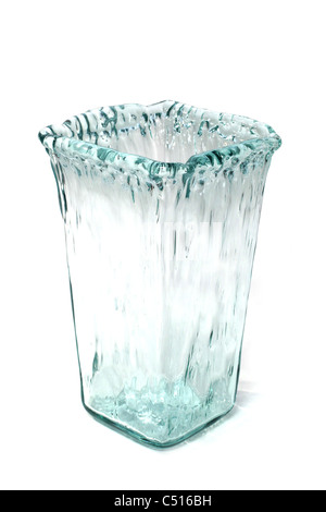 Vase en verre recyclé vide Banque D'Images