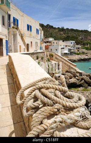 Levanzo, Îles Égades, Sicile, Italie Banque D'Images