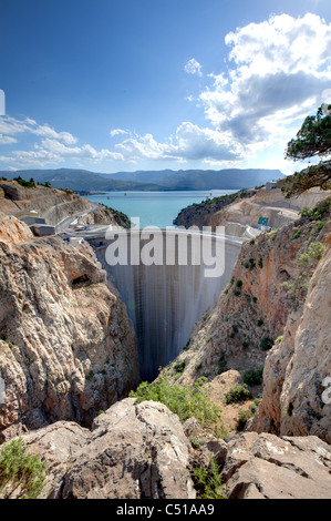 Barrage d'Ermenek & HEPP Banque D'Images