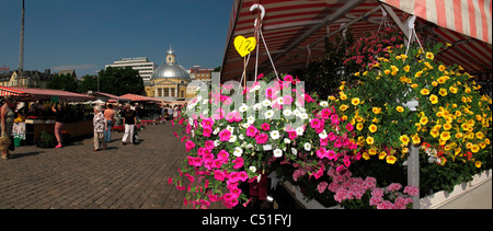 Scandinavie Finlande Turku Kauppartori place du marché le samedi Banque D'Images