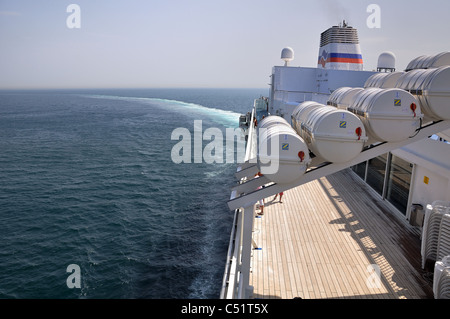 Brittany Ferries en mer Pont Aven Banque D'Images