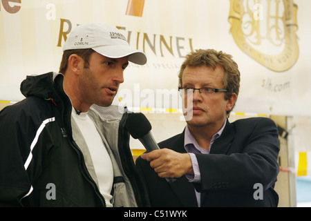 J P Morgan Asset Management l'Île Ronde Race 2011 Cowes, île de Wight Banque D'Images