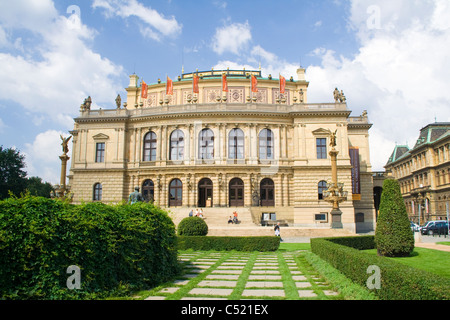 Rudolfinum, Prague, République Tchèque, Europe Banque D'Images