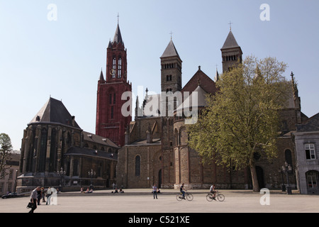 Cathédrale en centre-ville de Maastricht Banque D'Images