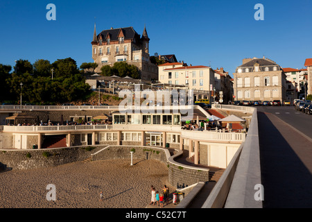 Vieux Port, Biarritz, Aquitaine, France Banque D'Images