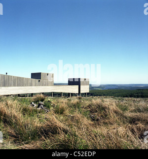 Dans l'Observatoire de Kielder Kielder Water et Forest Park, Northumberland, England, UK Banque D'Images