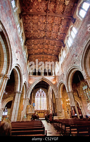 L'église St Mary, également connu sous le nom de St Chads. Banque D'Images