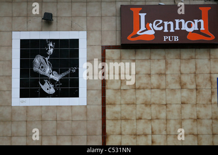 Gernika, Pays Basque, Espagne. Banque D'Images