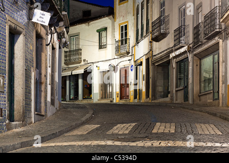 Rue d'Evora, Portugal, Europe Banque D'Images