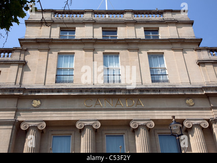 La Maison du Canada, Trafalgar Square, Londres Banque D'Images