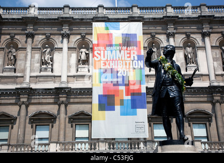 Summer Exhibition at Royal Academy of Arts, Piccadilly, London Banque D'Images