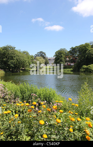 Ørstedsparken à Copenhague Banque D'Images