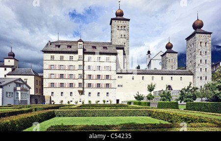 Stockalperpalast à Brig Valais Suisse Banque D'Images