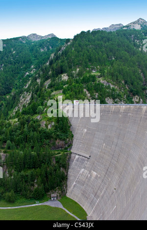 Sambuco barrage, Tessin, Suisse Banque D'Images