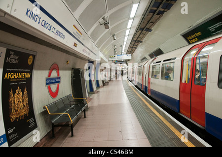 La station de métro Kings Cross à Londres Angleterre Royaume-uni Banque D'Images