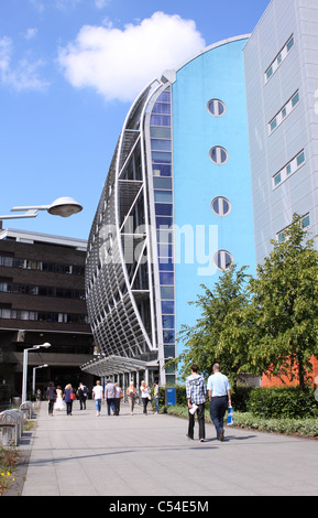 Le nouveau campus de l'université Newcastle Newcastle upon Tyne Bâtiment Devonshire Banque D'Images