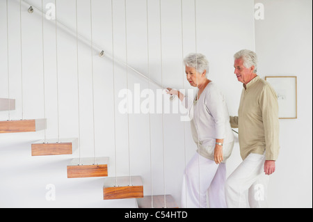 Couple d'escaliers Banque D'Images